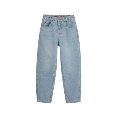 HUGO für Jungen. G00381 Boyfriend-Jeans blau (5Y= 109cm), Lässig, Baumwolle, Denim, Kinderbekleidung HUGO für Jungen. G00381 Boyfriend-Jeans blau (5Y= 109cm), Lässig, Baumwolle, Denim, Kinderbekleidung