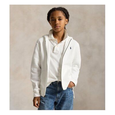Polo Ralph Lauren für Jungen. 323799360501 Fleece-Sweatshirt mit Reißverschluss weiß ((S) 6/7años= 136/138cm), Lässig, Baumwolle, Kinderbekl Polo Ralph Lauren für Jungen. 323799360501 Fleece-Sweatshirt mit Reißverschluss weiß ((S) 6/7años= 136/138cm), Lässig, Baumwolle, Kinderbekl