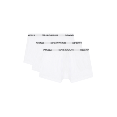 Giorgio Armani Emporio Armani für Herren. EM000259_AF14132 Set 3 Boxershorts aus elastischem Baumwoll-Strick Essential weiß (L), Heimtextilien, Baumwolle Giorgio Armani Emporio Armani für Herren. EM000259_AF14132 Set 3 Boxershorts aus elastischem Baumwoll-Strick Essential weiß (L), Heimtextilien, Baumwolle