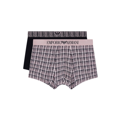 Giorgio Armani Emporio Armani für Herren. EM001014_AF18885 2er-Set schwarze Boxershorts (L), Heimtextilien, Baumwolle Giorgio Armani Emporio Armani für Herren. EM001014_AF18885 2er-Set schwarze Boxershorts (L), Heimtextilien, Baumwolle