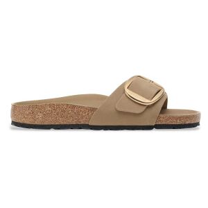 Birkenstock für Damen. 1030467 Ledersandalen Madrid Große Schnalle hellbraun (38), Wohnung, Keine, Lässig Birkenstock für Damen. 1030467 Ledersandalen Madrid Große Schnalle hellbraun (38), Wohnung, Keine, Lässig