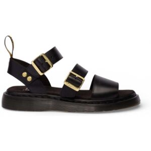 Dr Martens für Damen. 42329001 Gryphon Atlas Leder Sandalen schwarz (41), Wohnung, Schnalle, Lässig Dr Martens für Damen. 42329001 Gryphon Atlas Leder Sandalen schwarz (41), Wohnung, Schnalle, Lässig