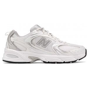 New Balance Unisex. MR530 Schuhe 530 grau (42.5), Weiß, Silber, Wohnung, Schnürsenkel, Lässig, Sportlich, Laufen New Balance Unisex. MR530 Schuhe 530 grau (42.5), Weiß, Silber, Wohnung, Schnürsenkel, Lässig, Sportlich, Laufen