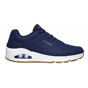 Skechers für Herren. 52458 Uno Stand On Air Schuhe blau (46), Wohnung, 3 bis 5 cm, Lässig, Sportlich, Multisport, Marine Skechers für Herren. 52458 Uno Stand On Air Schuhe blau (46), Wohnung, 3 bis 5 cm, Lässig, Sportlich, Multisport, Marine