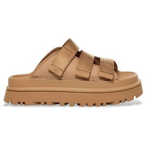 UGG für Damen. 1167430 GoldenGlow braune Ledersandalen (36), Wohnung, Keine, Lässig UGG für Damen. 1167430 GoldenGlow braune Ledersandalen (36), Wohnung, Keine, Lässig