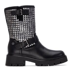 Xti für Damen. 14447201-NEGRO Stiefelette 144472 schwarz (37), Wohnung, 1 bis 3 cm, Reißverschluss, Lässig Xti für Damen. 14447201-NEGRO Stiefelette 144472 schwarz (37), Wohnung, 1 bis 3 cm, Reißverschluss, Lässig