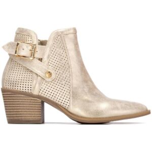 Xti für Damen. 14526505-ORO Stiefelette 145265 gold (40), 3 bis 5 cm, Reißverschluss, Lässig Xti für Damen. 14526505-ORO Stiefelette 145265 gold (40), 3 bis 5 cm, Reißverschluss, Lässig