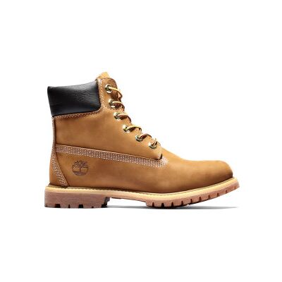 Timberland für Damen. TB1103602141 6 Inch Premium braune wasserdichte Lederstiefel mit Schnürverschluss (41.5 W), Wohnung, Schnürsenkel, Läs Timberland für Damen. TB1103602141 6 Inch Premium braune wasserdichte Lederstiefel mit Schnürverschluss (41.5 W), Wohnung, Schnürsenkel, Läs