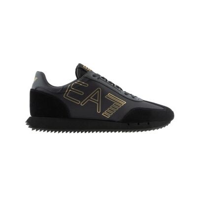EA7 Unisex. X8X101_XK257 Turnschuhe Black&white; Vintage schwarz (37 1/3), Wohnung, Schnürsenkel, Lässig EA7 Unisex. X8X101_XK257 Turnschuhe Black&white; Vintage schwarz (37 1/3), Wohnung, Schnürsenkel, Lässig