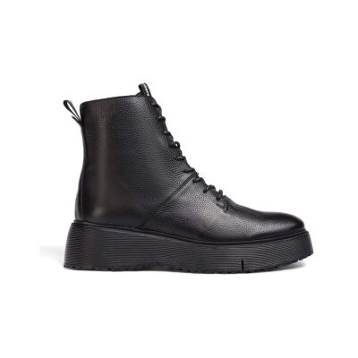 Wonders für Damen. A-9350 Bristol Lederstiefeletten schwarz (36), 3 bis 5 cm, Schnürsenkel, Lässig Wonders für Damen. A-9350 Bristol Lederstiefeletten schwarz (36), 3 bis 5 cm, Schnürsenkel, Lässig