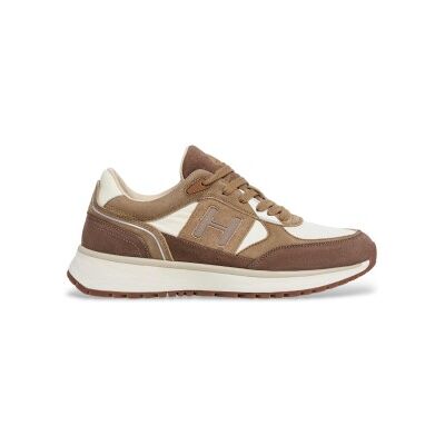 Hackett London für Herren. HMS200031 Leder Turnschuhe Otto Run braun (44), Wohnung, Schnürsenkel, Lässig Hackett London für Herren. HMS200031 Leder Turnschuhe Otto Run braun (44), Wohnung, Schnürsenkel, Lässig