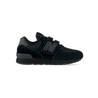 New Balance Unisex für Kinder. PV574V1 Turnschuhe 574 Core Hook & Loop schwarz (33.5 W), Wohnung, Schnürsenkel, Klettverschluss, Lässig, New Balance Unisex für Kinder. PV574V1 Turnschuhe 574 Core Hook & Loop schwarz (33.5 W), Wohnung, Schnürsenkel, Klettverschluss, Lässig,