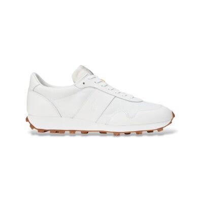 Polo Ralph Lauren Damen Tonale Sportliche Weiße Turnschuhe - Turnschuhe Polo Ralph Lauren Damen Tonale Sportliche Weiße Turnschuhe - Turnschuhe