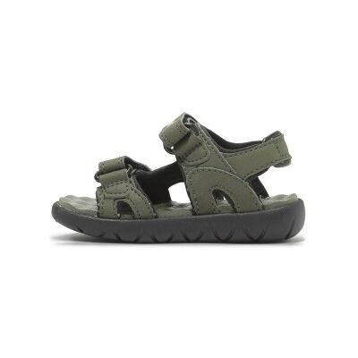Timberland Unisex für Kinder. TB0A24Y7A581 Ledersandalen mit Fersenriemen von Perkins Row in Grün (26), Wohnung, Klettverschluss, Lässig, Ki Timberland Unisex für Kinder. TB0A24Y7A581 Ledersandalen mit Fersenriemen von Perkins Row in Grün (26), Wohnung, Klettverschluss, Lässig, Ki