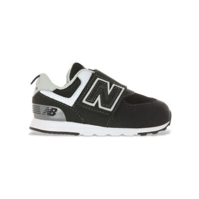 New Balance Unisex für Kinder. NW574V1 Sneaker 574 New B, schwarz (25.5 W), Wohnung, Klettverschluss, Lässig, Kinderbekleidung New Balance Unisex für Kinder. NW574V1 Sneaker 574 New B, schwarz (25.5 W), Wohnung, Klettverschluss, Lässig, Kinderbekleidung