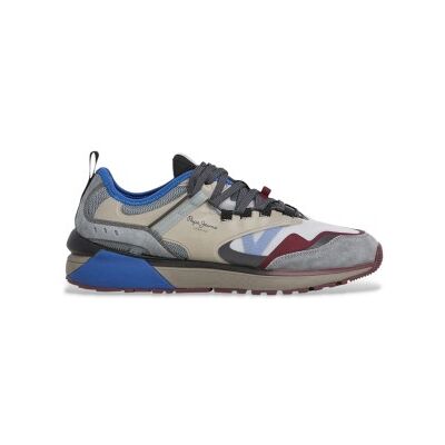 Pepe Jeans für Herren. PMS600013 Stoke Sport Turnschuhe, grau (42), Wohnung, Schnürsenkel, Lässig Pepe Jeans für Herren. PMS600013 Stoke Sport Turnschuhe, grau (42), Wohnung, Schnürsenkel, Lässig