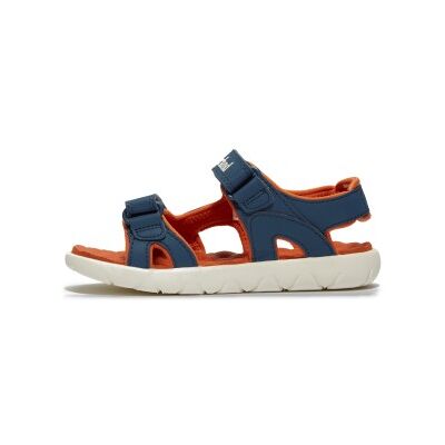Timberland Unisex für Kinder. TB0A43EAL791 Sandalen von Perkins Row in Marineblau (35), Wohnung, Klettverschluss, Lässig, Kinderbekleidung Timberland Unisex für Kinder. TB0A43EAL791 Sandalen von Perkins Row in Marineblau (35), Wohnung, Klettverschluss, Lässig, Kinderbekleidung