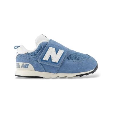 New Balance für Jungen. I574V2_KL Sneakers 574 blau (65USA=23), Wohnung, Klettverschluss, Lässig, Sportlich, Masche, Kinderbekleidung New Balance für Jungen. I574V2_KL Sneakers 574 blau (65USA=23), Wohnung, Klettverschluss, Lässig, Sportlich, Masche, Kinderbekleidung