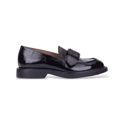 Wonders für Damen. A-5303 Lack Leder Mokassins schwarz (39), Wohnung, Keine, Lässig, Klassisch, Lackleder Wonders für Damen. A-5303 Lack Leder Mokassins schwarz (39), Wohnung, Keine, Lässig, Klassisch, Lackleder