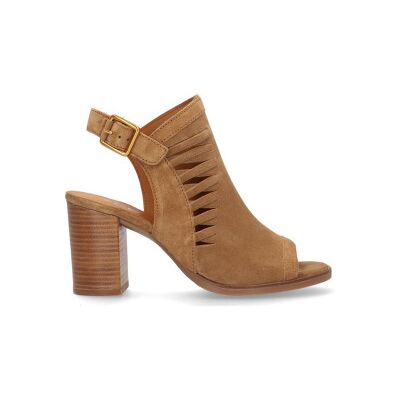 Alpe für Damen. 509811 Braune Liset Lederstiefeletten (38), 3 bis 5 cm, Schnalle, Lässig Alpe für Damen. 509811 Braune Liset Lederstiefeletten (38), 3 bis 5 cm, Schnalle, Lässig