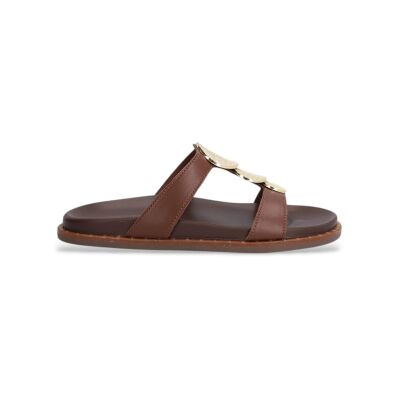 Alpe für Damen. 557917 Isabella Sandalen aus braunem Leder (40), Wohnung, Keine, Lässig Alpe für Damen. 557917 Isabella Sandalen aus braunem Leder (40), Wohnung, Keine, Lässig