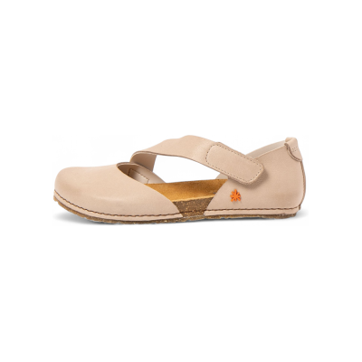 ART für Damen. 103843ZZ0003_020 Leder-Sandalen 0384 beige Kreta (36), Wohnung, Klettverschluss, Lässig ART für Damen. 103843ZZ0003_020 Leder-Sandalen 0384 beige Kreta (36), Wohnung, Klettverschluss, Lässig