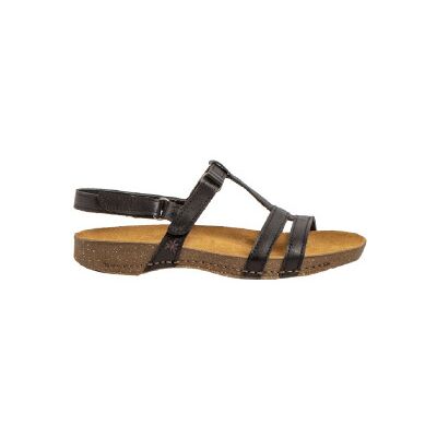 ART für Damen. 109464101003_001 0946 Ledersandalen I Breathe schwarz (36), Wohnung, Klettverschluss, Lässig ART für Damen. 109464101003_001 0946 Ledersandalen I Breathe schwarz (36), Wohnung, Klettverschluss, Lässig