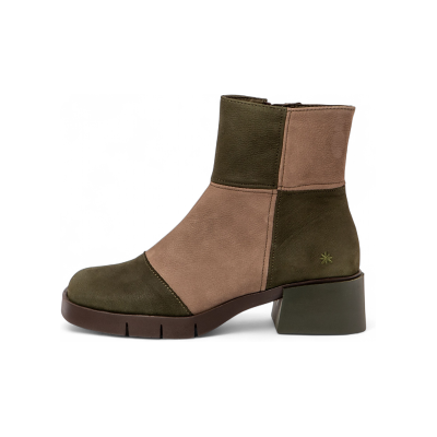ART für Damen. 1128511F8003_0MU Lederstiefeletten 1285 Warsaw dunkelbraun (41), 3 bis 5 cm, Reißverschluss, Lässig, Taupe ART für Damen. 1128511F8003_0MU Lederstiefeletten 1285 Warsaw dunkelbraun (41), 3 bis 5 cm, Reißverschluss, Lässig, Taupe