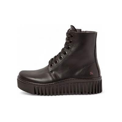 ART für Damen. 115171101003_001 Leder-Stiefeletten 1517 Brighton schwarz (41), 1 bis 3 cm, Reißverschluss, Lässig ART für Damen. 115171101003_001 Leder-Stiefeletten 1517 Brighton schwarz (41), 1 bis 3 cm, Reißverschluss, Lässig