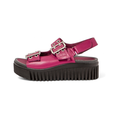 ART für Damen. 1157911O8003_043 Ledersandalen 1579 Brighton rosa (42), 3 bis 5 cm, Schnalle, Lässig ART für Damen. 1157911O8003_043 Ledersandalen 1579 Brighton rosa (42), 3 bis 5 cm, Schnalle, Lässig