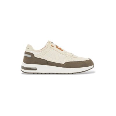 A X Armani Exchange für Herren. XUX090XV276M1315 Turnschuhe mit hoher Sohle und beigem Logo (46), Wohnung, 1 bis 3 cm, Schnürsenkel, Lässig A X Armani Exchange für Herren. XUX090XV276M1315 Turnschuhe mit hoher Sohle und beigem Logo (46), Wohnung, 1 bis 3 cm, Schnürsenkel, Lässig