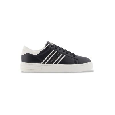 A X Armani Exchange für Damen. XW002231AF21421MC024 Freizeitschuhe pro schwarz (37.5), Wohnung, Schnürsenkel, Lässig A X Armani Exchange für Damen. XW002231AF21421MC024 Freizeitschuhe pro schwarz (37.5), Wohnung, Schnürsenkel, Lässig