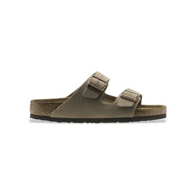 Birkenstock für Damen. 951303 Sandalen aus Leder Arizona Weiches Fußbett (Schmale Passform) taupe (40), Wohnung, Keine, Lässig Birkenstock für Damen. 951303 Sandalen aus Leder Arizona Weiches Fußbett (Schmale Passform) taupe (40), Wohnung, Keine, Lässig