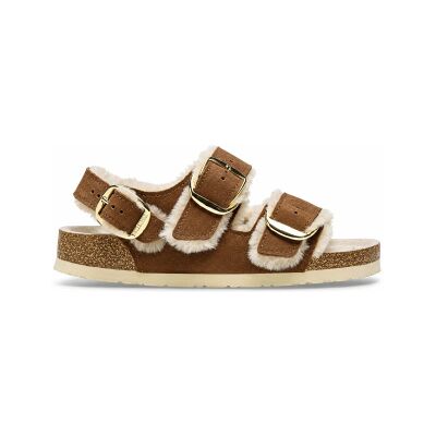 Birkenstock für Damen. 1025455 Sandalen Milano Big Buckle (Schmale Passform) braun (41), Wohnung, Schnalle, Lässig Birkenstock für Damen. 1025455 Sandalen Milano Big Buckle (Schmale Passform) braun (41), Wohnung, Schnalle, Lässig