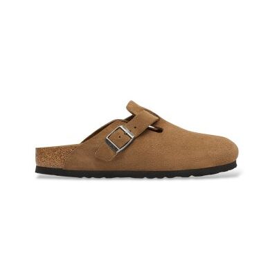 Birkenstock für Damen. 1032795 Leder-Clogs Boston (Schmale Passform) braun (38), Wohnung, Wildleder, Keine, Lässig Birkenstock für Damen. 1032795 Leder-Clogs Boston (Schmale Passform) braun (38), Wohnung, Wildleder, Keine, Lässig