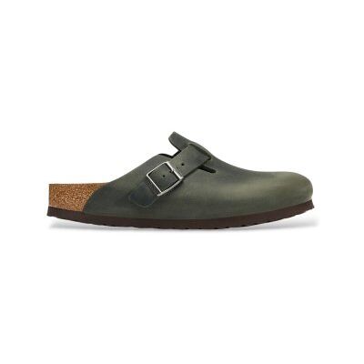 Birkenstock für Herren. 1032724 Leder-Clogs Boston Oiled (Reguläre Passform) grün (41), Wohnung, Keine, Lässig Birkenstock für Herren. 1032724 Leder-Clogs Boston Oiled (Reguläre Passform) grün (41), Wohnung, Keine, Lässig