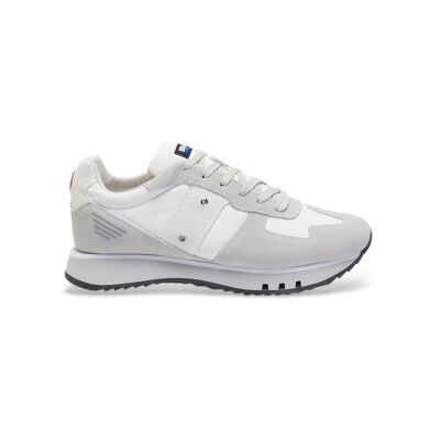 Blauer für Herren. S5TOKYO01 Leder Turnschuhe Tokyo01 weiß (41), Wohnung, Schnürsenkel, Lässig Blauer für Herren. S5TOKYO01 Leder Turnschuhe Tokyo01 weiß (41), Wohnung, Schnürsenkel, Lässig