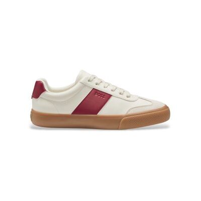 Boss für Herren. 50567760 Aiden Tenn Sneakers weiß (45), Wohnung, Schnürsenkel, Lässig Boss für Herren. 50567760 Aiden Tenn Sneakers weiß (45), Wohnung, Schnürsenkel, Lässig