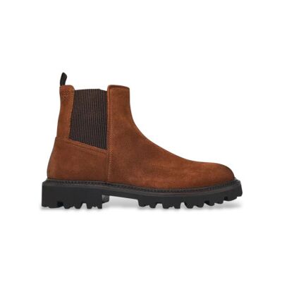 Boss für Herren. 50552572 Braune Julyo Chelsea-Stiefel aus Leder (45), Wohnung, Keine, Klassisch Boss für Herren. 50552572 Braune Julyo Chelsea-Stiefel aus Leder (45), Wohnung, Keine, Klassisch