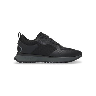 Boss für Herren. 50513195 Jonah Turnschuhe schwarz (40), Wohnung, Schnürsenkel, Lässig Boss für Herren. 50513195 Jonah Turnschuhe schwarz (40), Wohnung, Schnürsenkel, Lässig