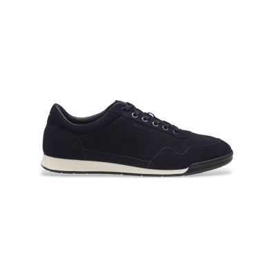 Boss für Herren. 50563598 Nitan Lowp Ledersneaker marineblau (41), Wohnung, Spaltleder, Wildleder, Schnürsenkel, Lässig, Klassisch Boss für Herren. 50563598 Nitan Lowp Ledersneaker marineblau (41), Wohnung, Spaltleder, Wildleder, Schnürsenkel, Lässig, Klassisch