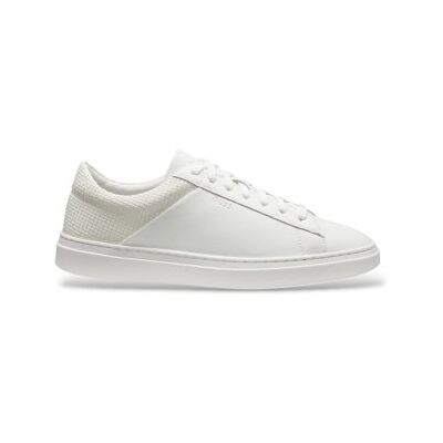 Boss für Herren. 50563591 Kieran Tenn Ledersneaker weiß (39), Wohnung, Schnürsenkel, Lässig Boss für Herren. 50563591 Kieran Tenn Ledersneaker weiß (39), Wohnung, Schnürsenkel, Lässig