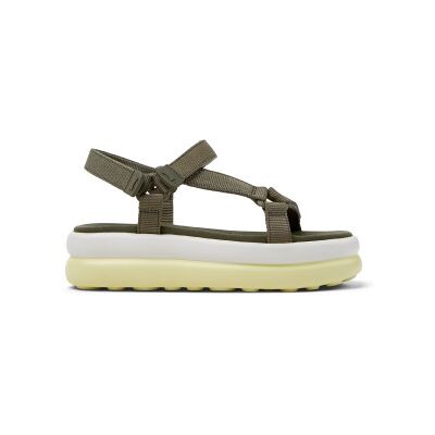 Camper für Damen. K201726-003 Pelotas Flota Up grüne Sandalen (40), 5 bis 8 cm, Klettverschluss, Lässig Camper für Damen. K201726-003 Pelotas Flota Up grüne Sandalen (40), 5 bis 8 cm, Klettverschluss, Lässig
