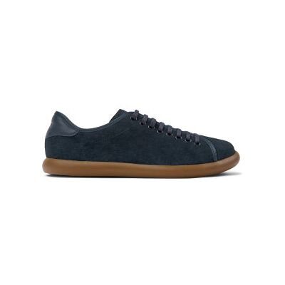Camper für Herren. K100974-015 Pelotas Soller navy Leder Hausschuhe (43), Wohnung, Wildleder, Schnürsenkel, Lässig, Nachhaltig, Marine Camper für Herren. K100974-015 Pelotas Soller navy Leder Hausschuhe (43), Wohnung, Wildleder, Schnürsenkel, Lässig, Nachhaltig, Marine