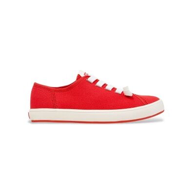 Camper für Damen. K201884-004 Peu Rambla II rote Turnschuhe (40), Stoff, Wohnung, Schnürsenkel, Lässig Camper für Damen. K201884-004 Peu Rambla II rote Turnschuhe (40), Stoff, Wohnung, Schnürsenkel, Lässig