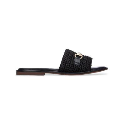 Carmela für Damen. 16328803-NEGRO Sandalen 163288 schwarz (38), Stoff, Wohnung, Keine, Lässig Carmela für Damen. 16328803-NEGRO Sandalen 163288 schwarz (38), Stoff, Wohnung, Keine, Lässig