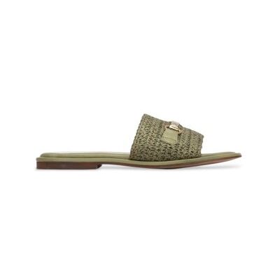 Carmela für Damen. 16328802-KAKI Sandalen 163288 grün (36), Stoff, Wohnung, Keine, Lässig Carmela für Damen. 16328802-KAKI Sandalen 163288 grün (36), Stoff, Wohnung, Keine, Lässig