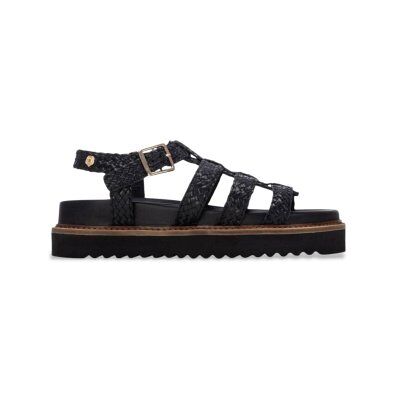 Carmela für Damen. 16303001-NEGRO Ledersandalen 163030 schwarz (39), 1 bis 3 cm, Schnalle, Lässig Carmela für Damen. 16303001-NEGRO Ledersandalen 163030 schwarz (39), 1 bis 3 cm, Schnalle, Lässig