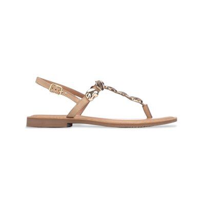Carmela für Damen. 16329304-BEIGE Leder-Sandalen 163293 beige (39), Wohnung, Schnalle, Lässig, Klassisch Carmela für Damen. 16329304-BEIGE Leder-Sandalen 163293 beige (39), Wohnung, Schnalle, Lässig, Klassisch