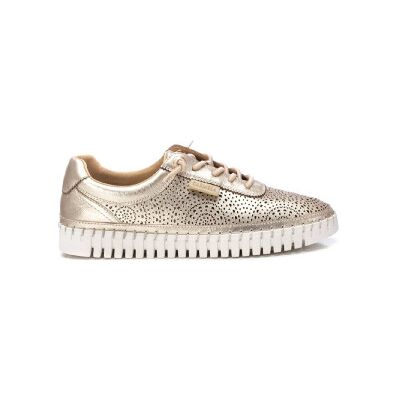 Carmela für Damen. 16232703-ORO Leder Turnschuhe 162327 gold (38), Wohnung, Schnürsenkel, Lässig Carmela für Damen. 16232703-ORO Leder Turnschuhe 162327 gold (38), Wohnung, Schnürsenkel, Lässig